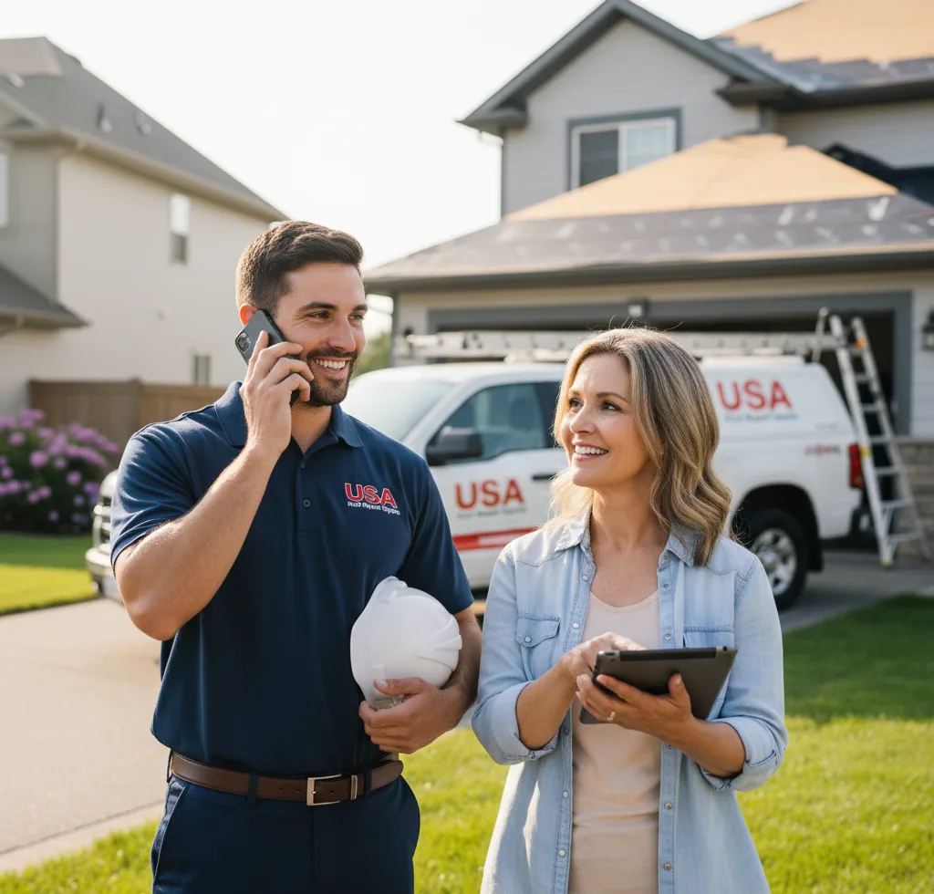 USA Roof Repair Experts customer support in Nice